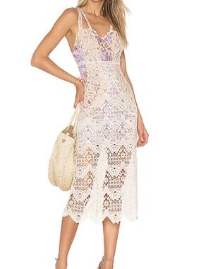 Free People Still Life Midi Dress